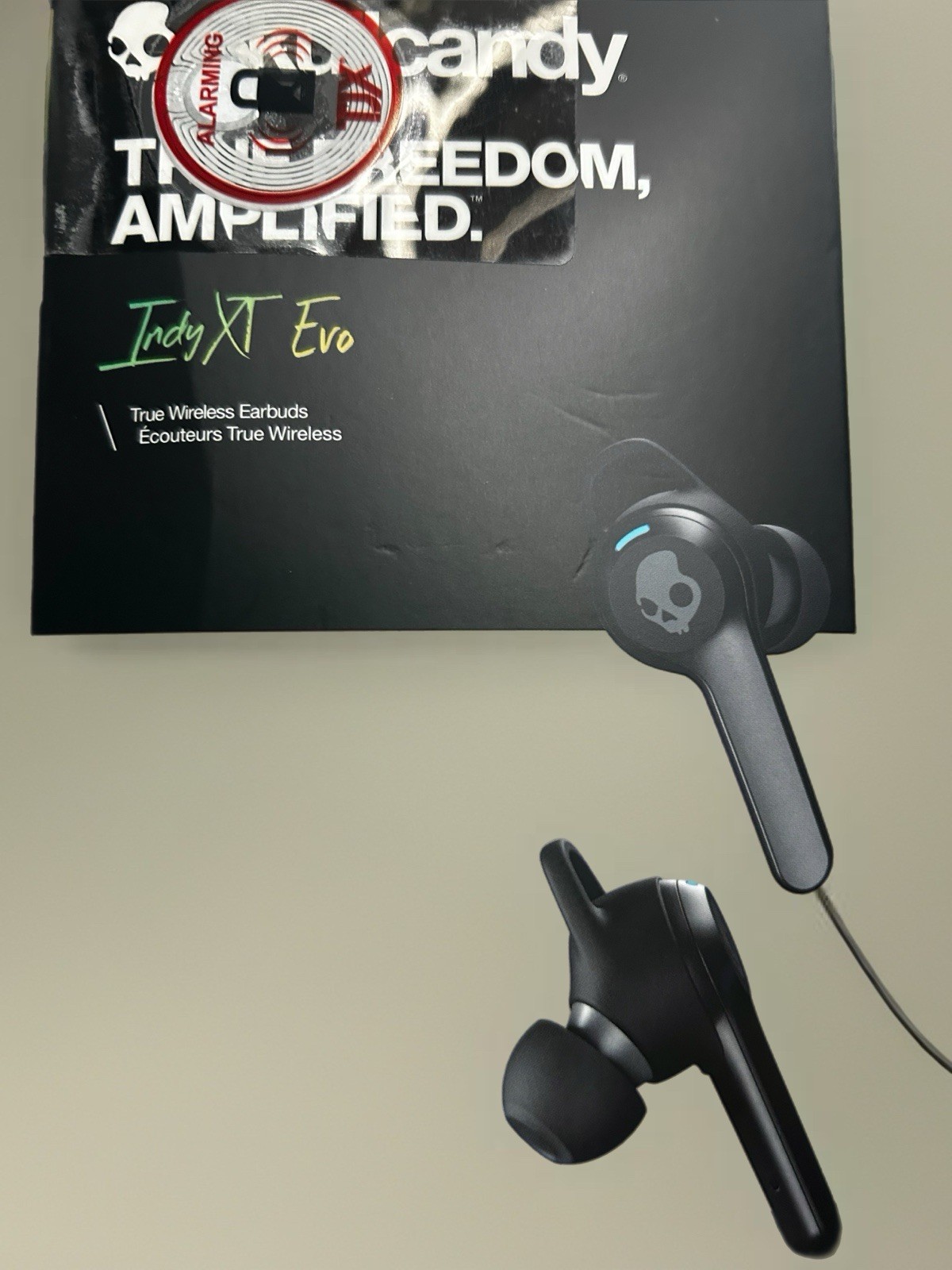 Skullcandy Indy XT Evo True Wireless Bluetooth Earbuds Black w/ Charging Case