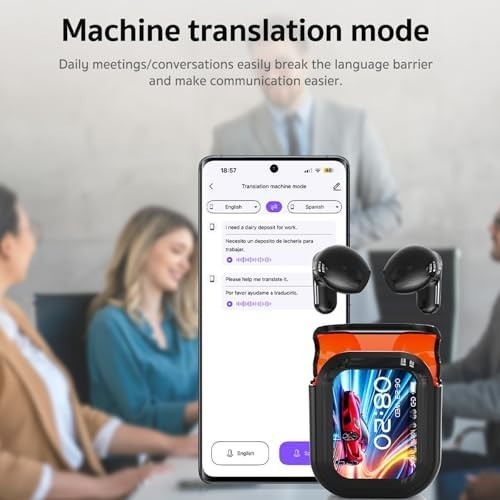 Auriculares De Traducción en Tiempo Real Traductor AI 135 Idiomas Audifonos 2025