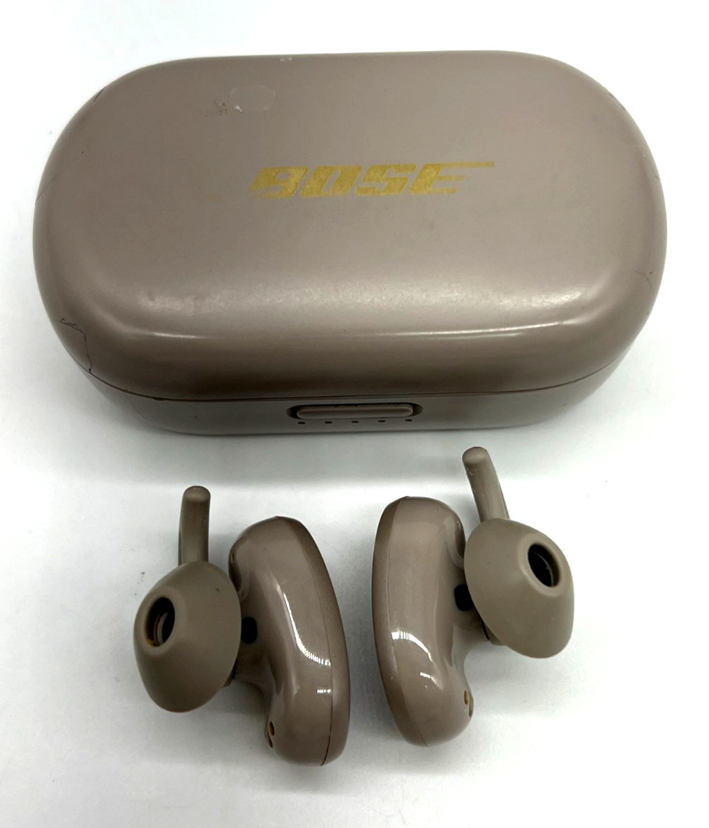 Bose 429708 QuietComfort True Wireless Bluetooth Headphones Earbuds – Tan Beige