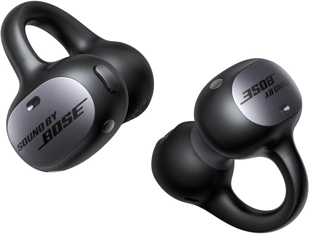 Baseus Inspire XC1 Open Ear Clip-On Earbuds, Sound by Bose, Dolby Audio
