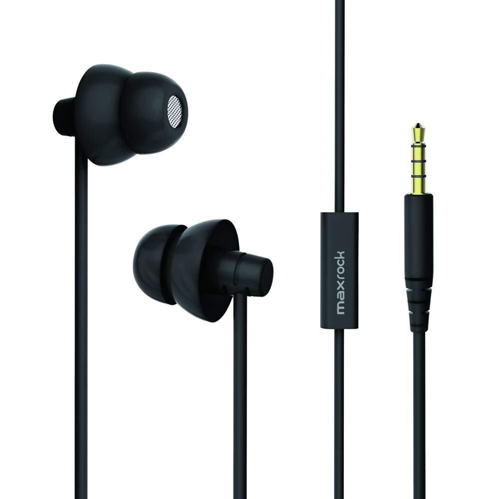 MAXROC Sleep Earplugs – Noise Isolating Ear Plugs 1 Count (Pack of 1), Black