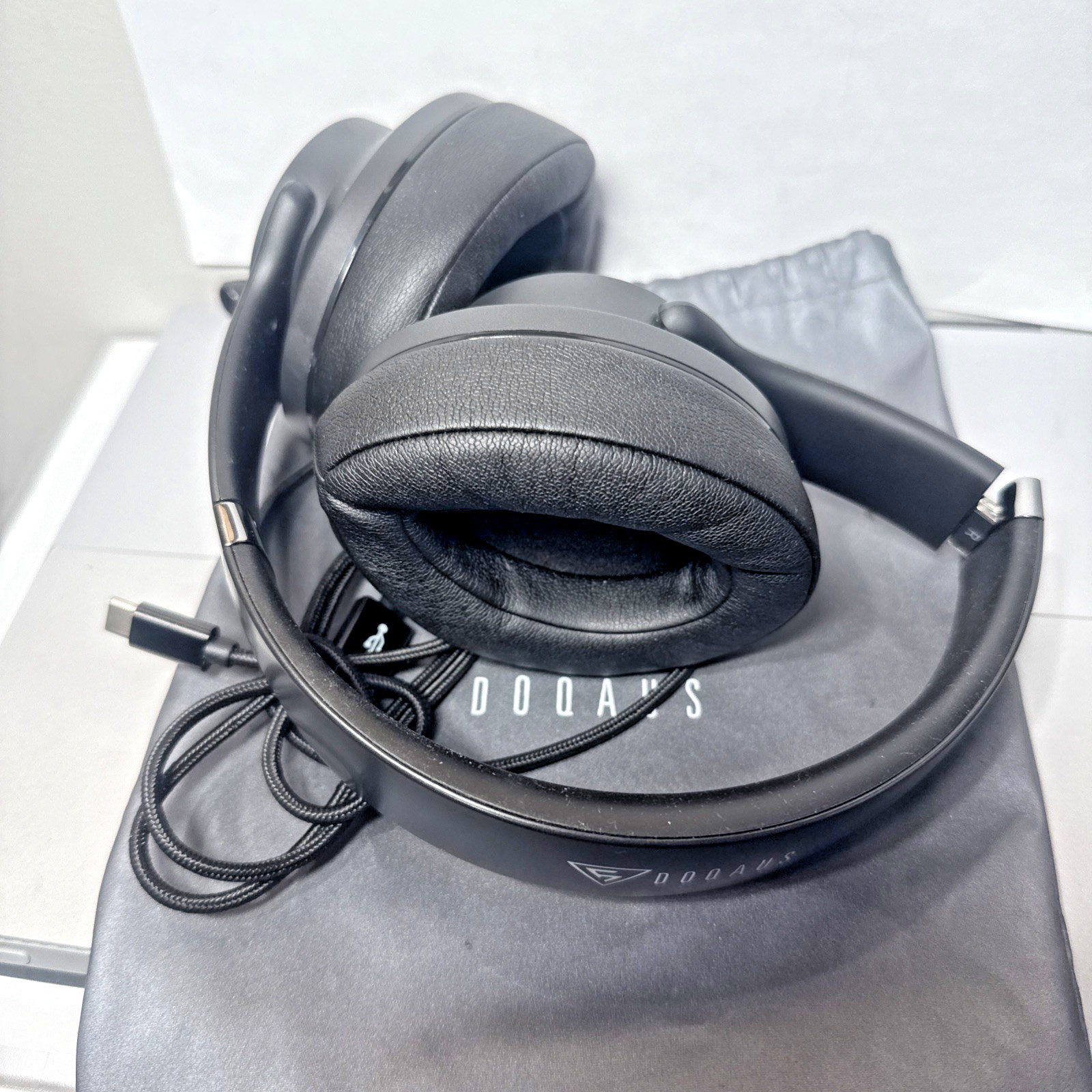 DOQAUS LIFE 3 Bluetooth Headphones Wireless 90 Hrs Playtime Black