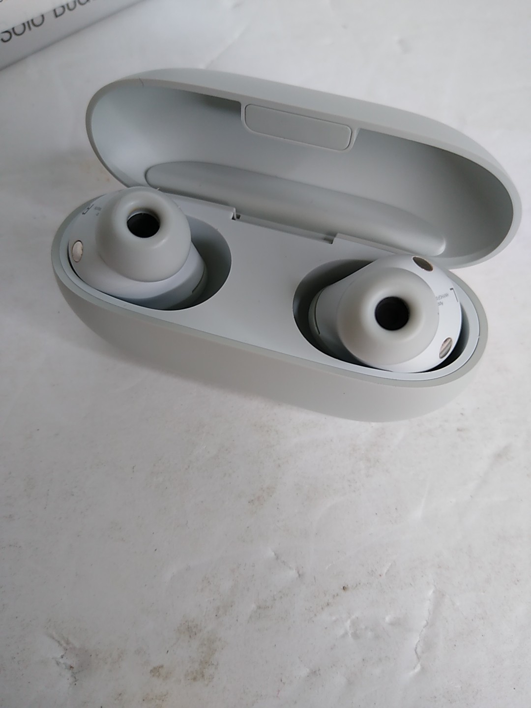 Beats Solo Buds MUVY3LL/A – Wireless Bluetooth Earbuds Storm Gray Open Box