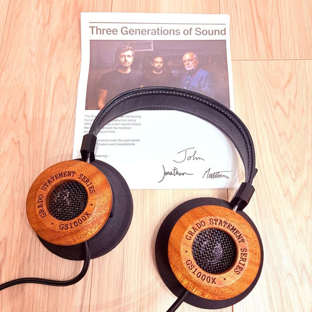 GRADO GS1000x Statement Series Headphon