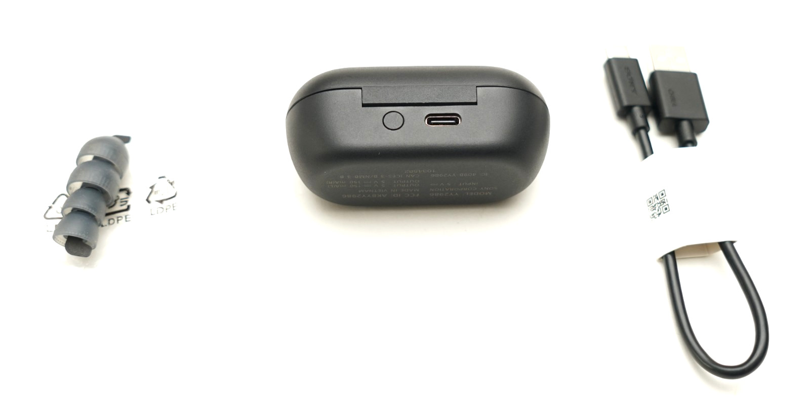 Sony WF-C710N/B Truly Wireless Noise Canceling Earbuds Black