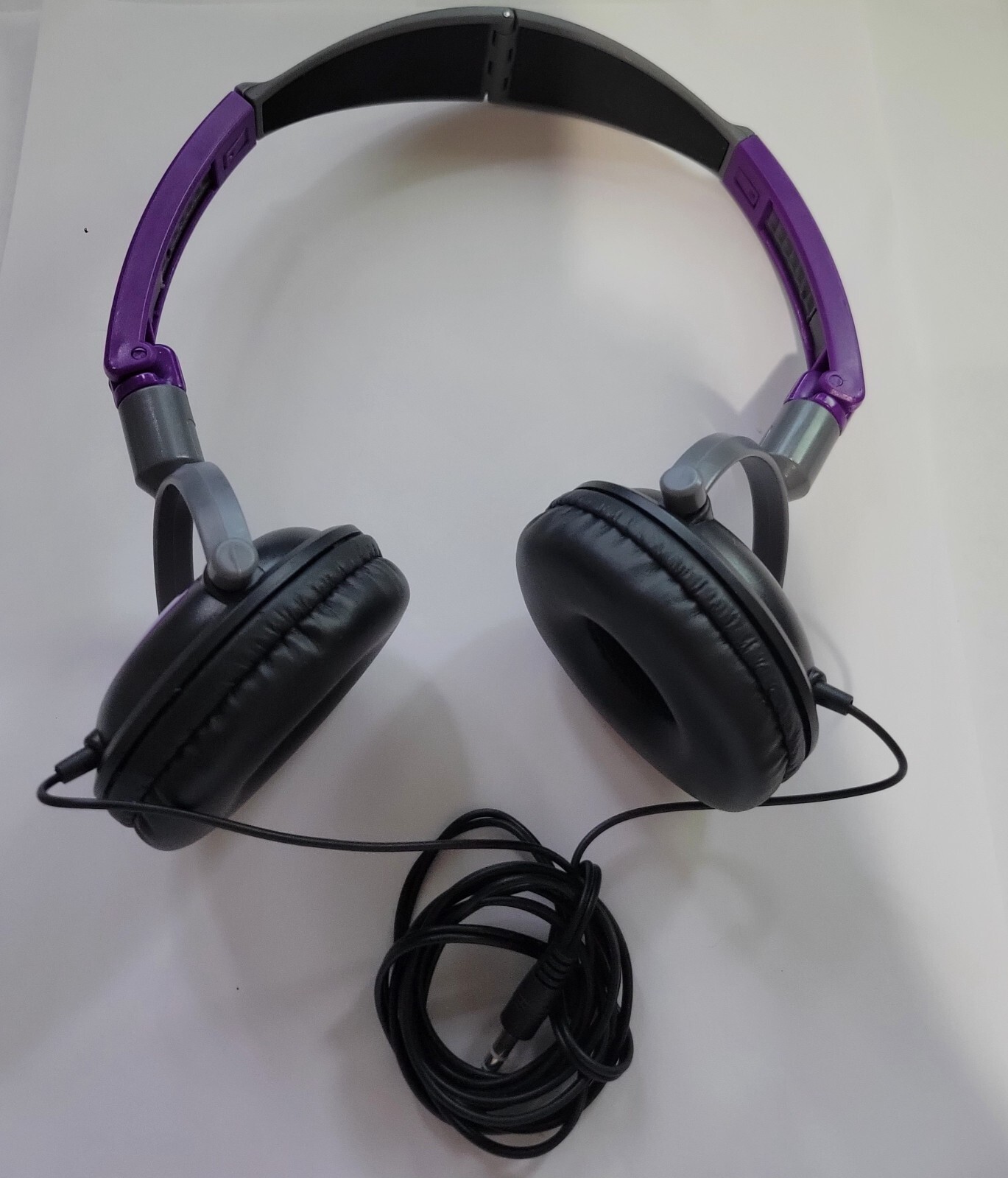 Sentry Twist Folding Stereo Headphones Purple