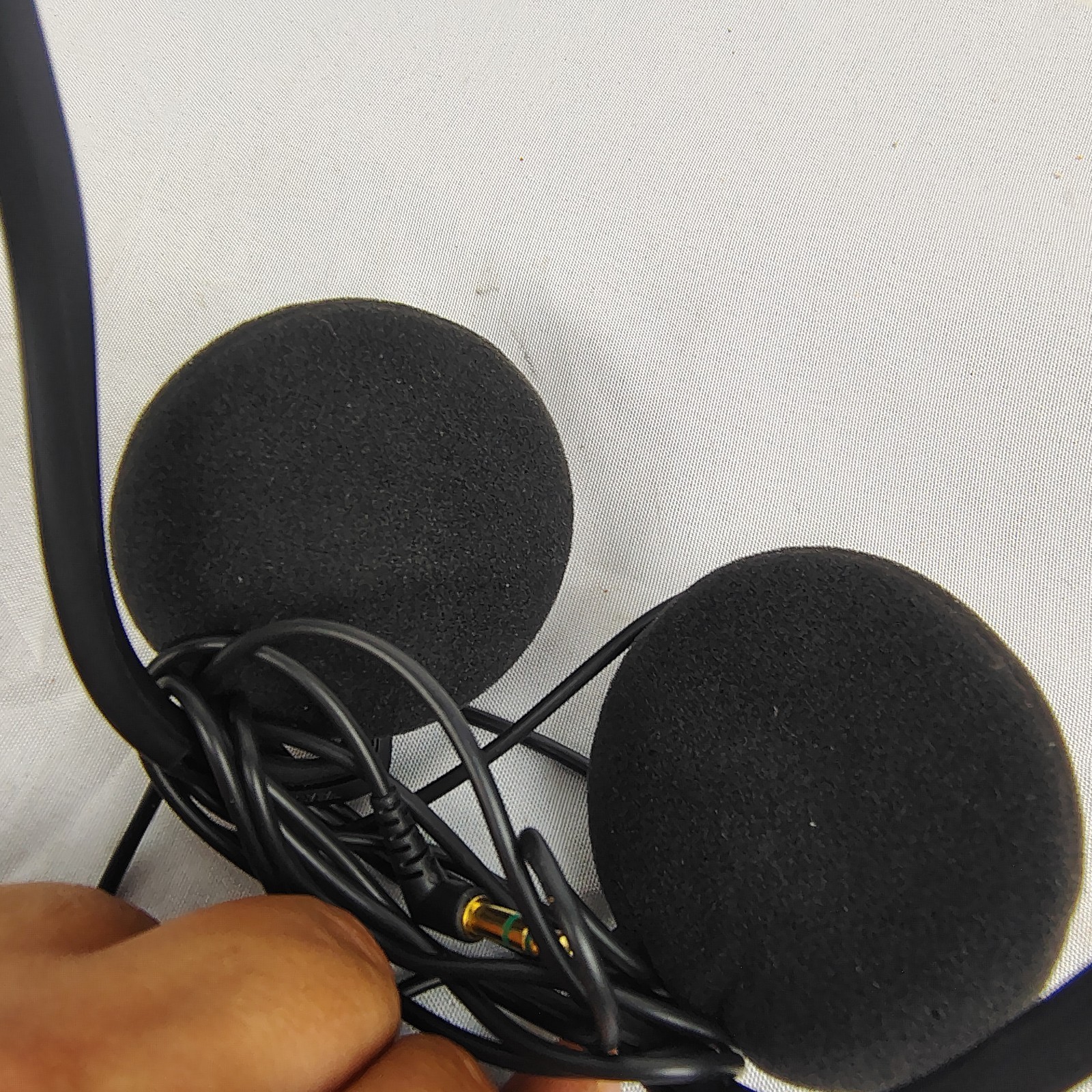 2009 Sony MDR-G45LP Street Style Headphones Black Behind-Neck Tested Working C1