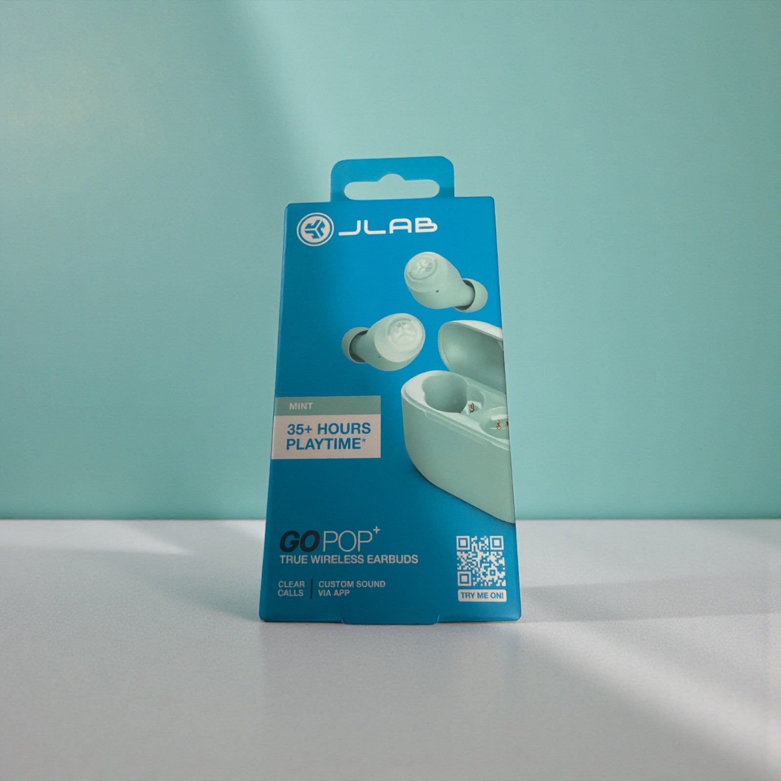 JLab Go Air Pop True Wireless Bluetooth Earbuds – Mint