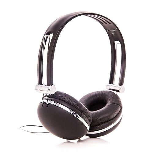 Rockpapa Headphones for School Children ages 5+ Adults Black Suitable for 3.5mm