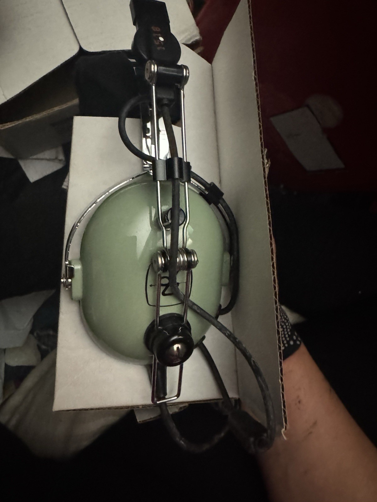 David Clark Military Aviation Headset Microphone H10-76 In Great Condition