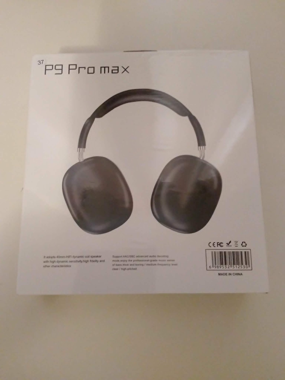 P9 Pro Max Headphones