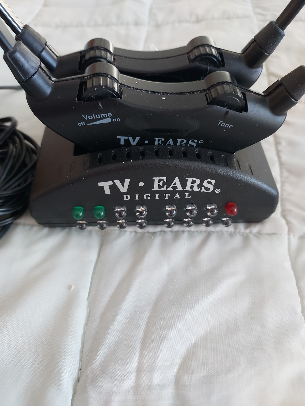 TV Ears LOT of 2 with charger and power supply – Tips need to be replaced Tested