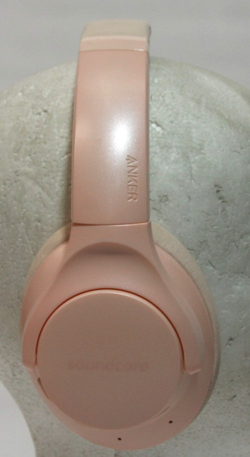 Anker Soundcore Life Q20 Wireless Over Ear Headphones Peach Pink A3025C Works