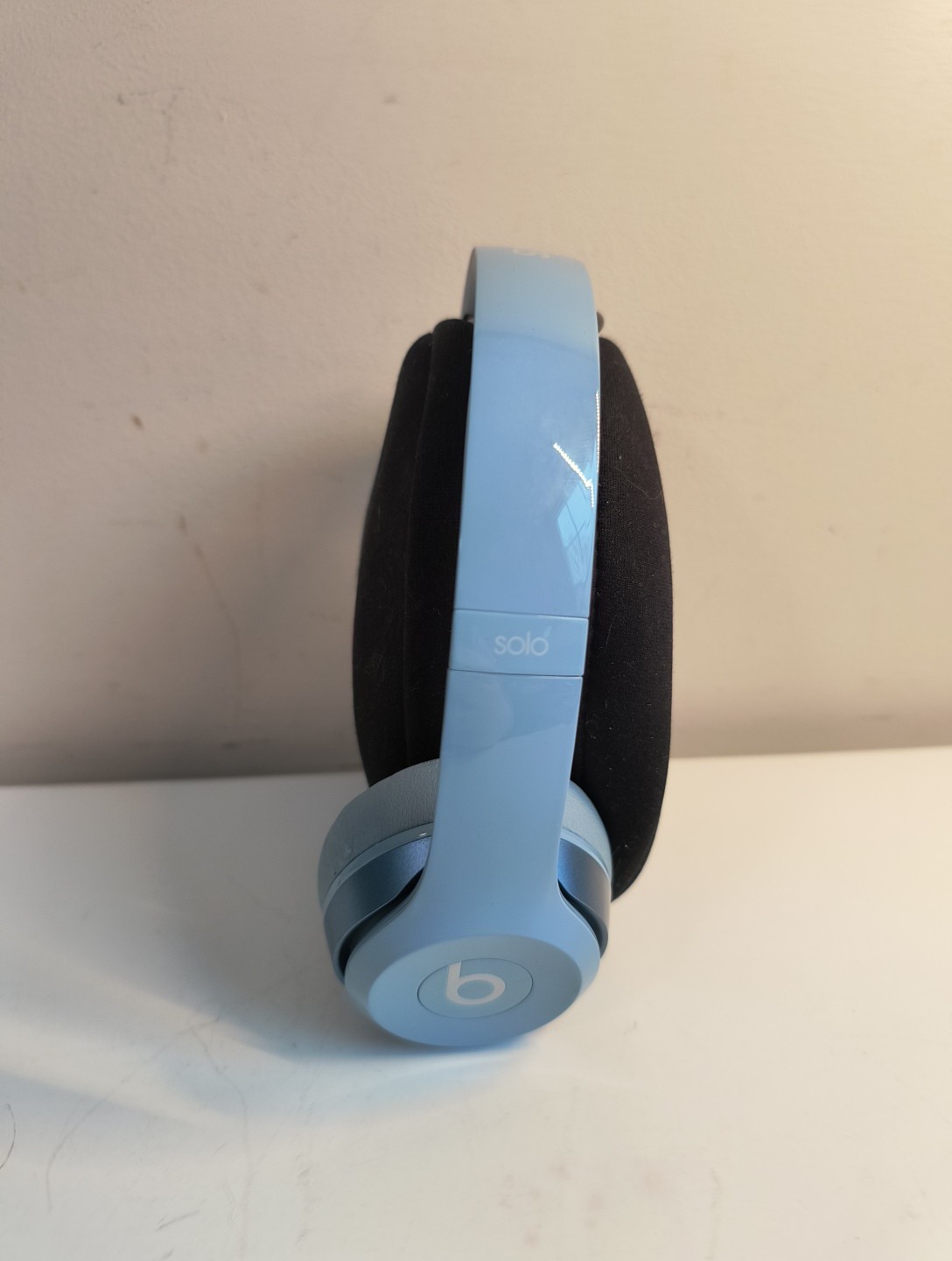 Beats by Dr Dre Solo 2 Wired Headphones W/ Case – No Cable Blue B0518 Tested
