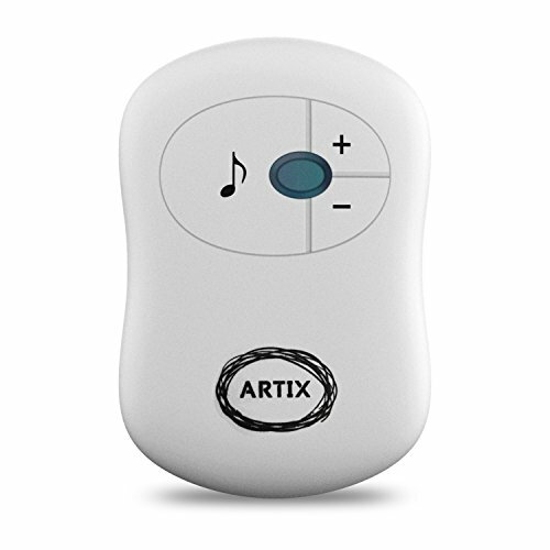 Artix Wireless Doorbell Waterproof, 1 Receiver&1 Remote Push Button Transmitter