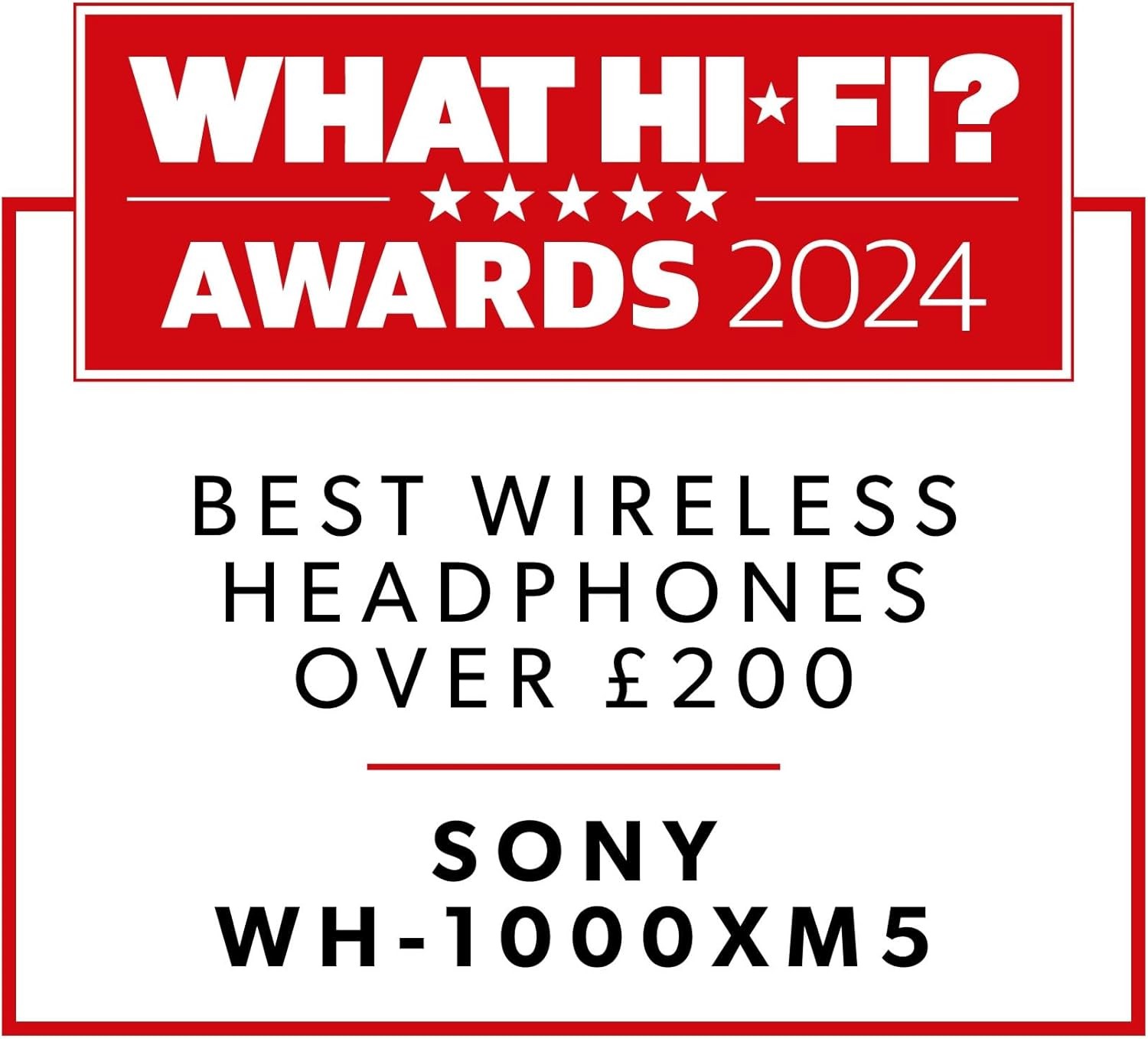 Sony WH-1000XM5 Hard Case Premium Noise Cancelling Wireless Over-Ear Headphones,