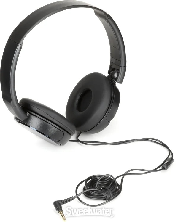 Sony MDR-ZX310AP Wired On-ear Folding Headphones – Black
