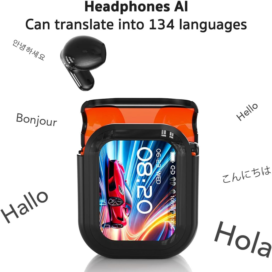 Auriculares De Traducción en Tiempo Real Traductor AI 135 Idiomas Audifonos 2025