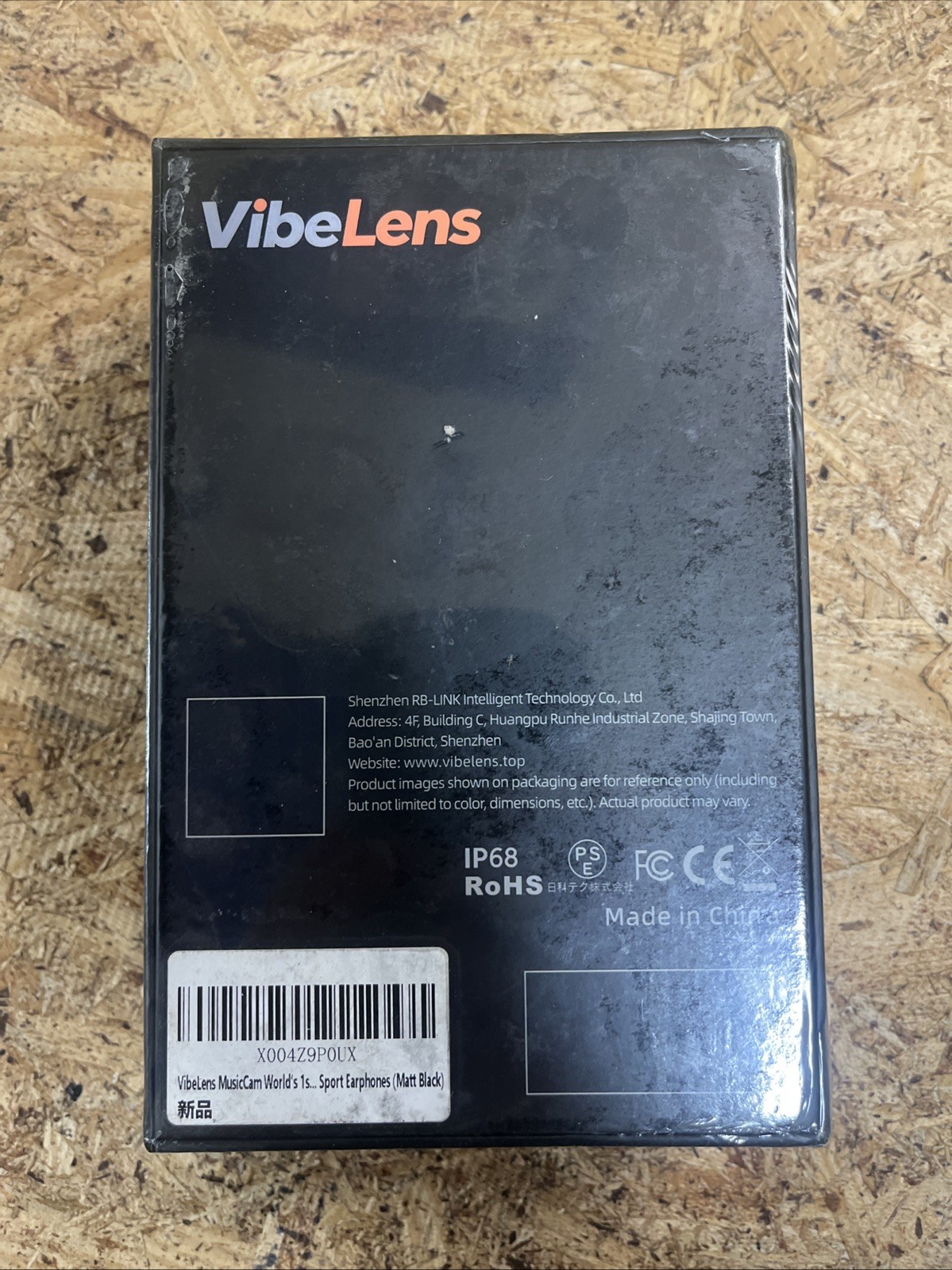 VibeLens MusicCam Bone Conduction Headphones with Camera