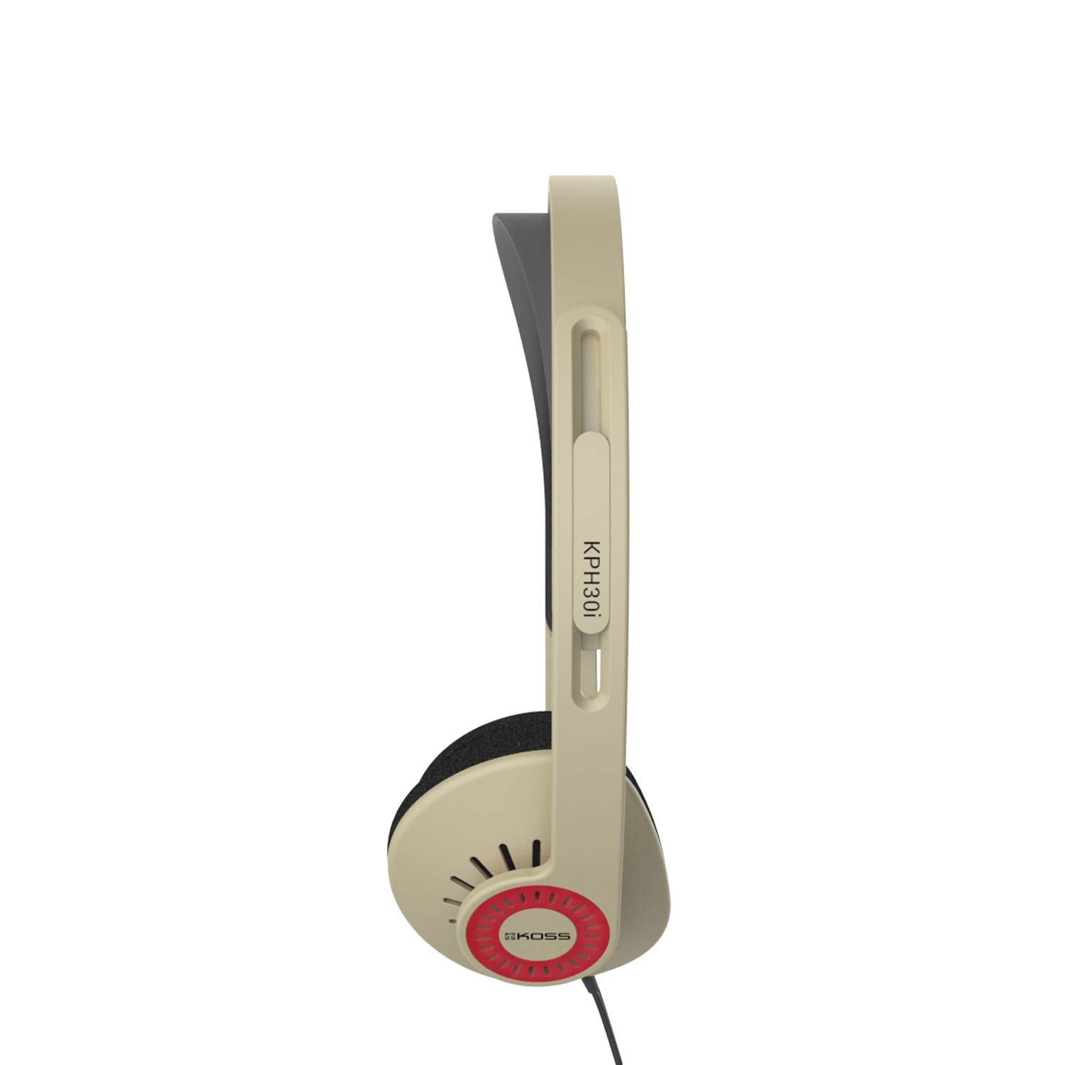 On-Ear Headphones with Microphone, Touch Control, Wired 3.5mm, Retro Style