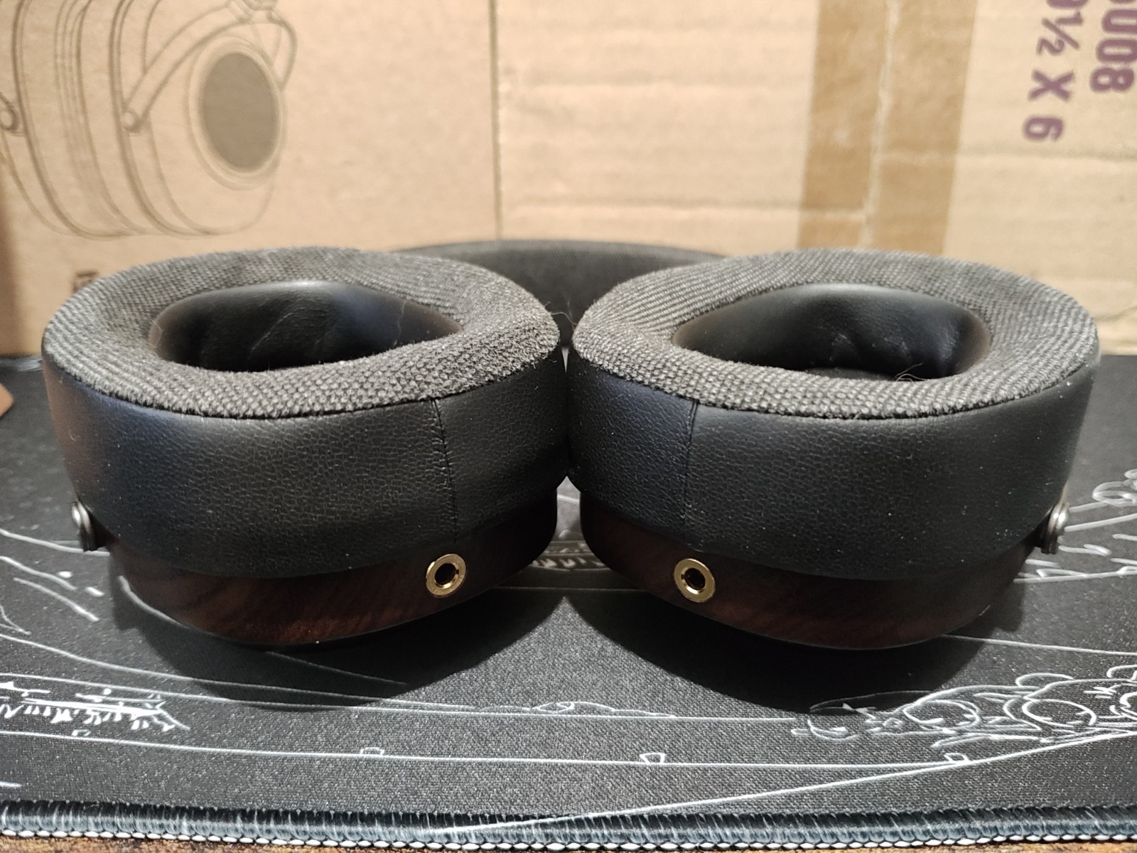 SIVGA Anser Audiophile 50MM Dynamic Open-Back Wood Headphone Wired Dual 3.5mm
