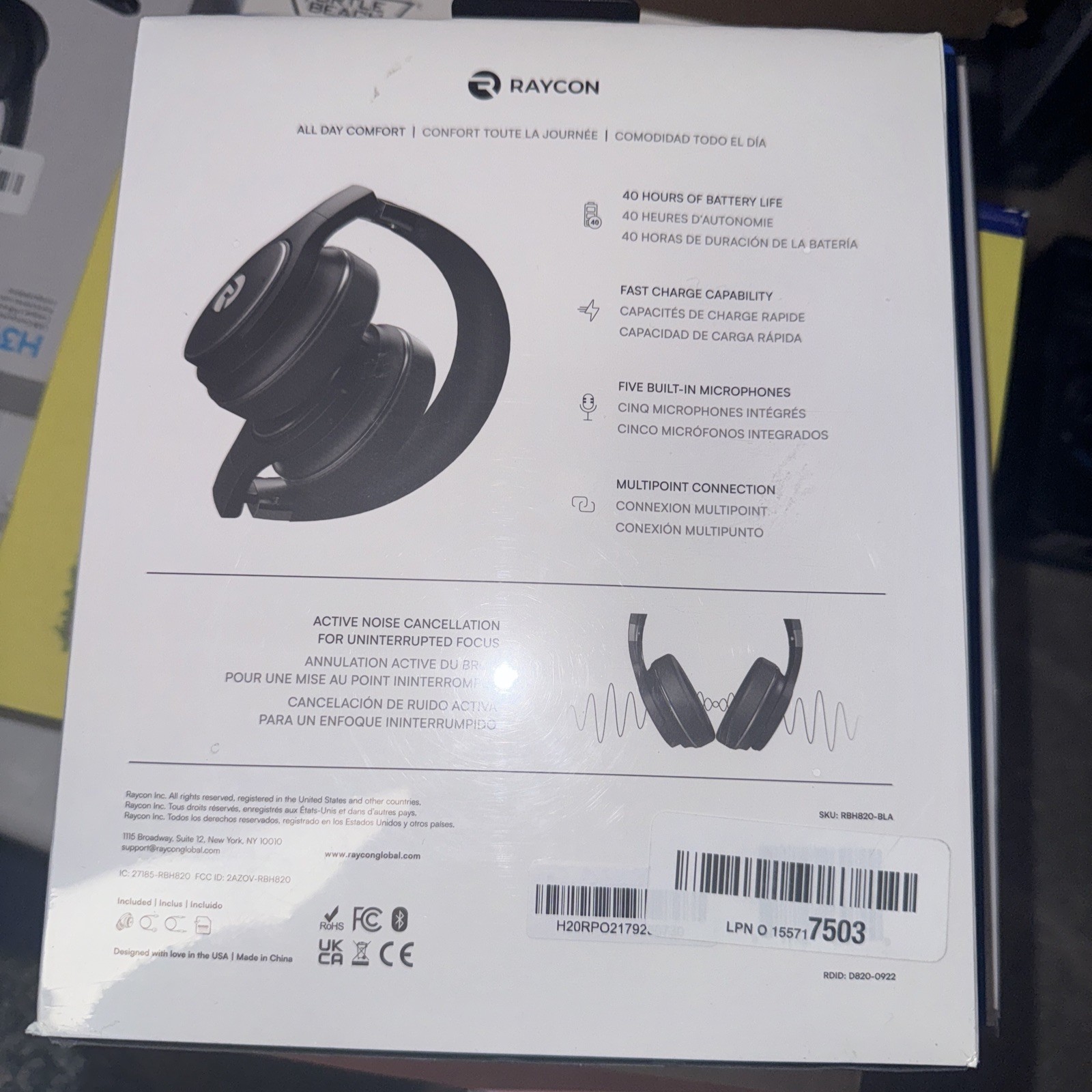 Raycon The Everyday Headphones Wireless Bluetooth