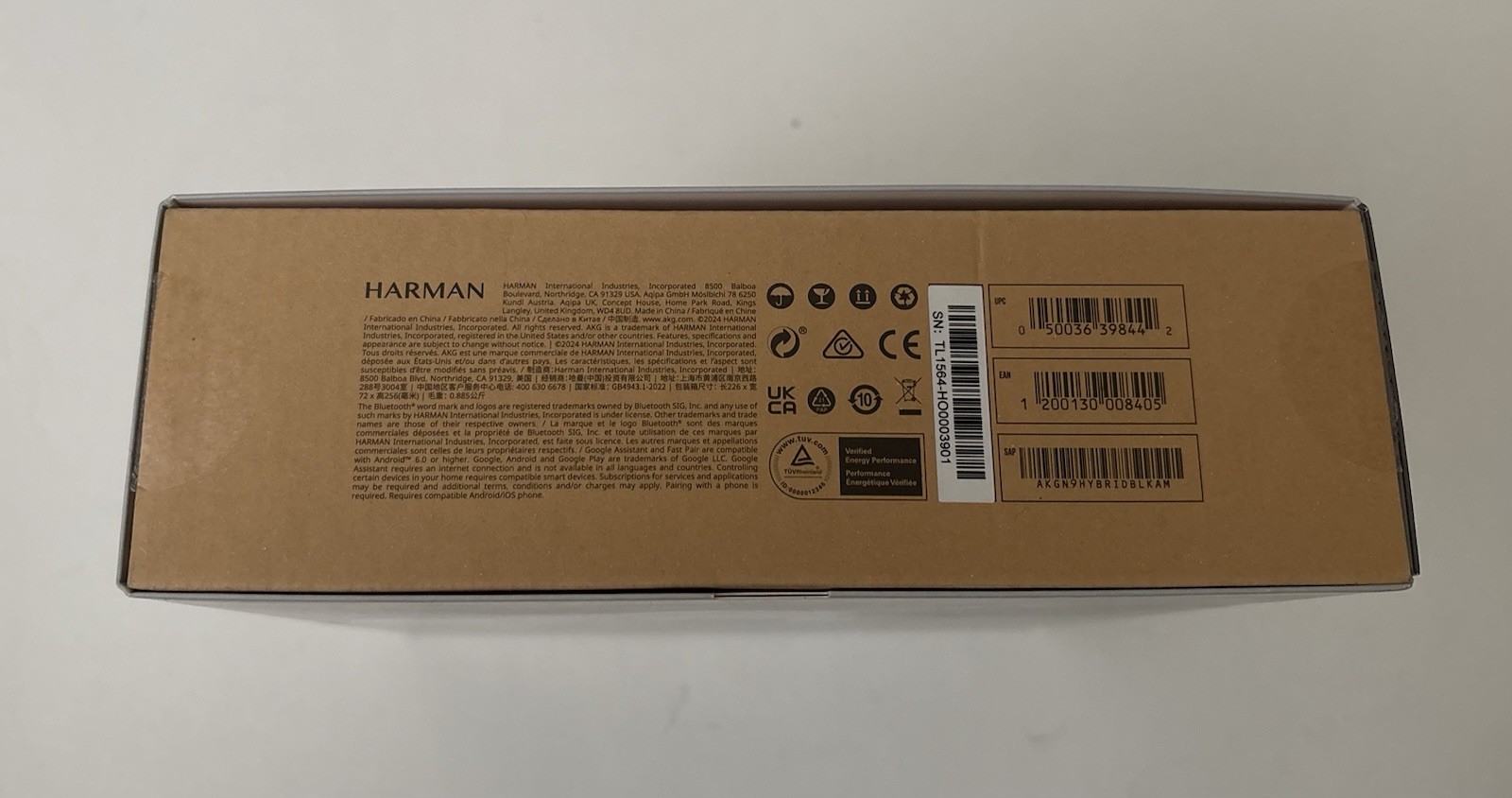 Harman AKG N9 Hybrid Wireless Headphones Black – Open Box