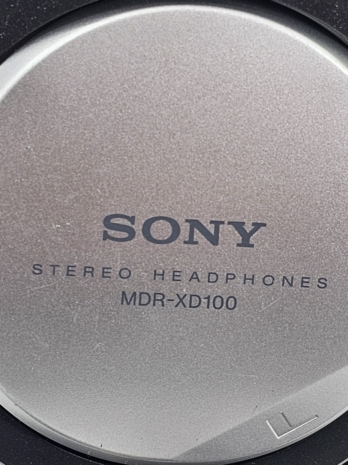 Sony MDR-XD100 Headband Headphones – Silver/Black Adjustable 10 Ft. Cord