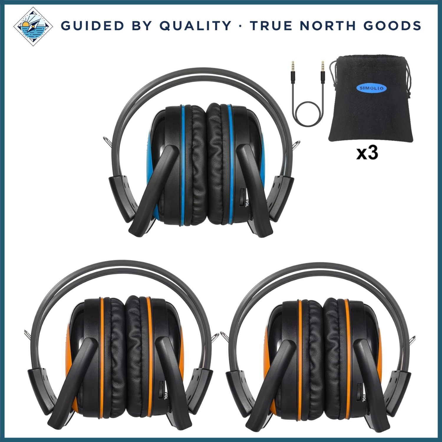 Dynamic Driver On-Ear Headphones for Kids, Foldable Design and Media Control