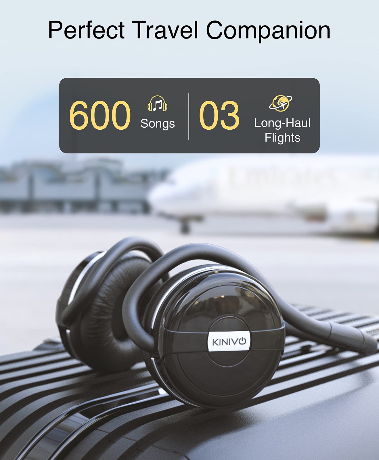 BTH240 PRO Bluetooth Wireless Headphones (On-Ear, HiFi Stereo Music, 30 Hours…