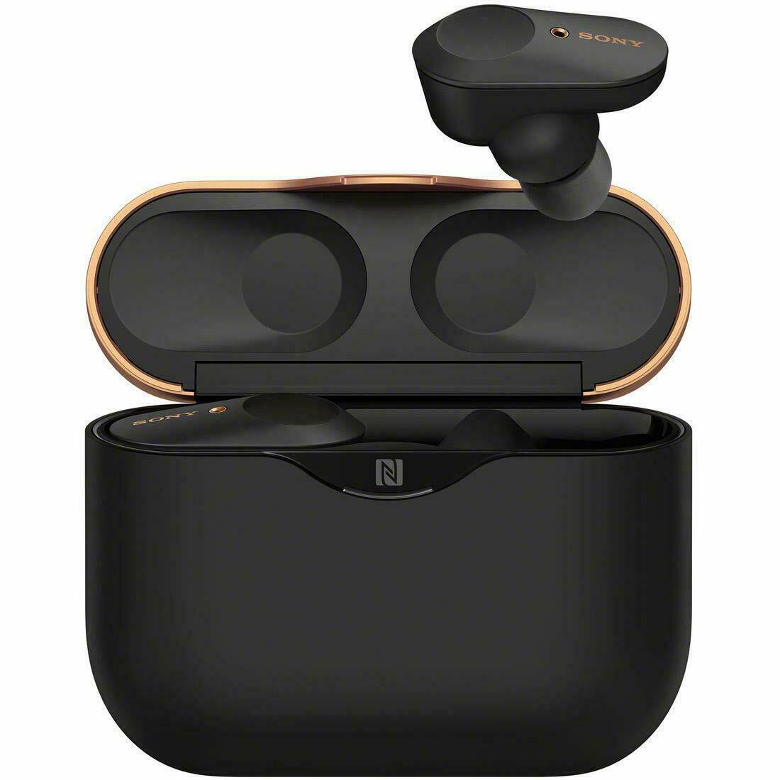 Sony Wireless Bluetooth Noise Cancelling Earphone WF-1000XM3 B (Black)