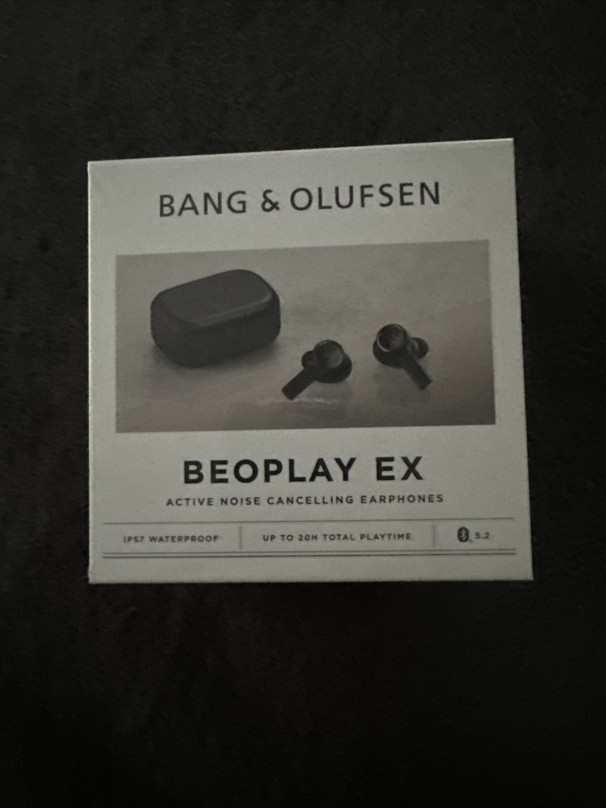 Bang & Olufsen Beoplay EX True Wireless Earbud Black NEW