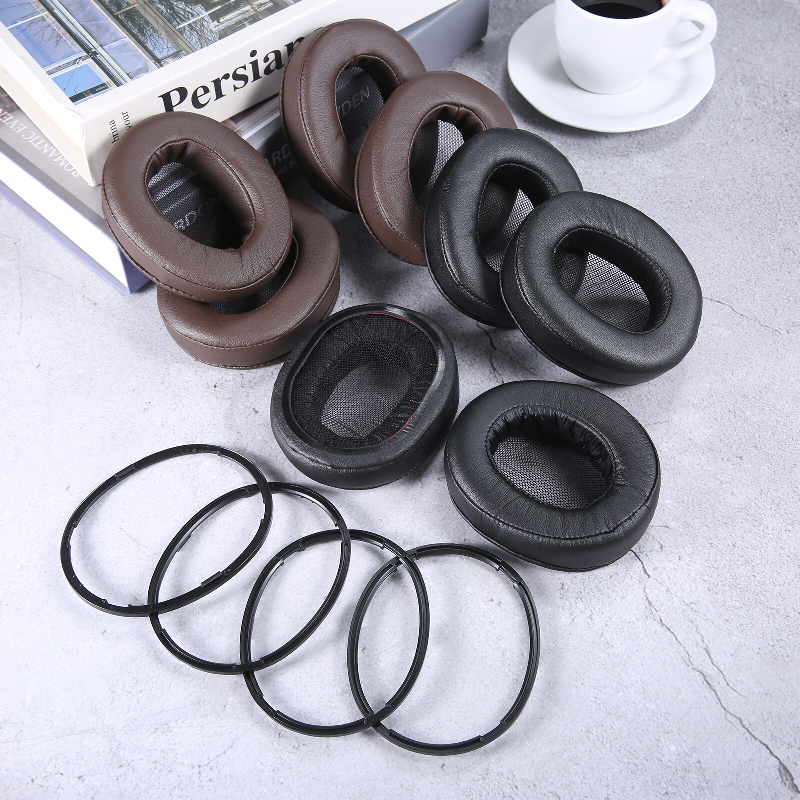 Replace Ear Pads Fit for Sony MDR-1R MK2 1RBT 1ADAC MDR-1A 1ABT Headset Cushions