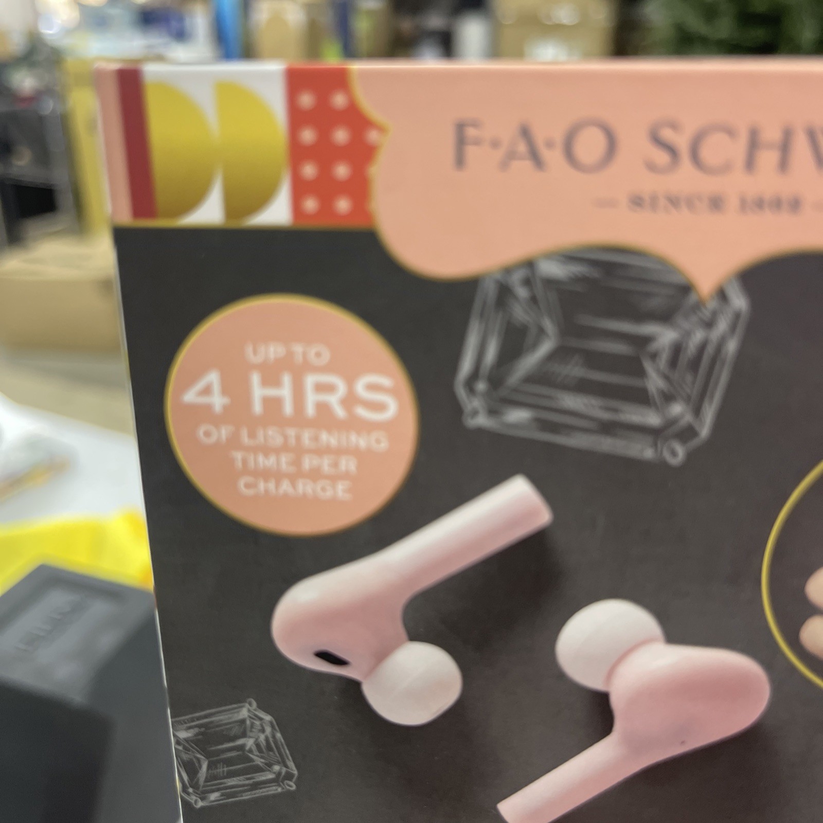 FAO Schwarz Music Love True Bluetooth Wireless Earbuds