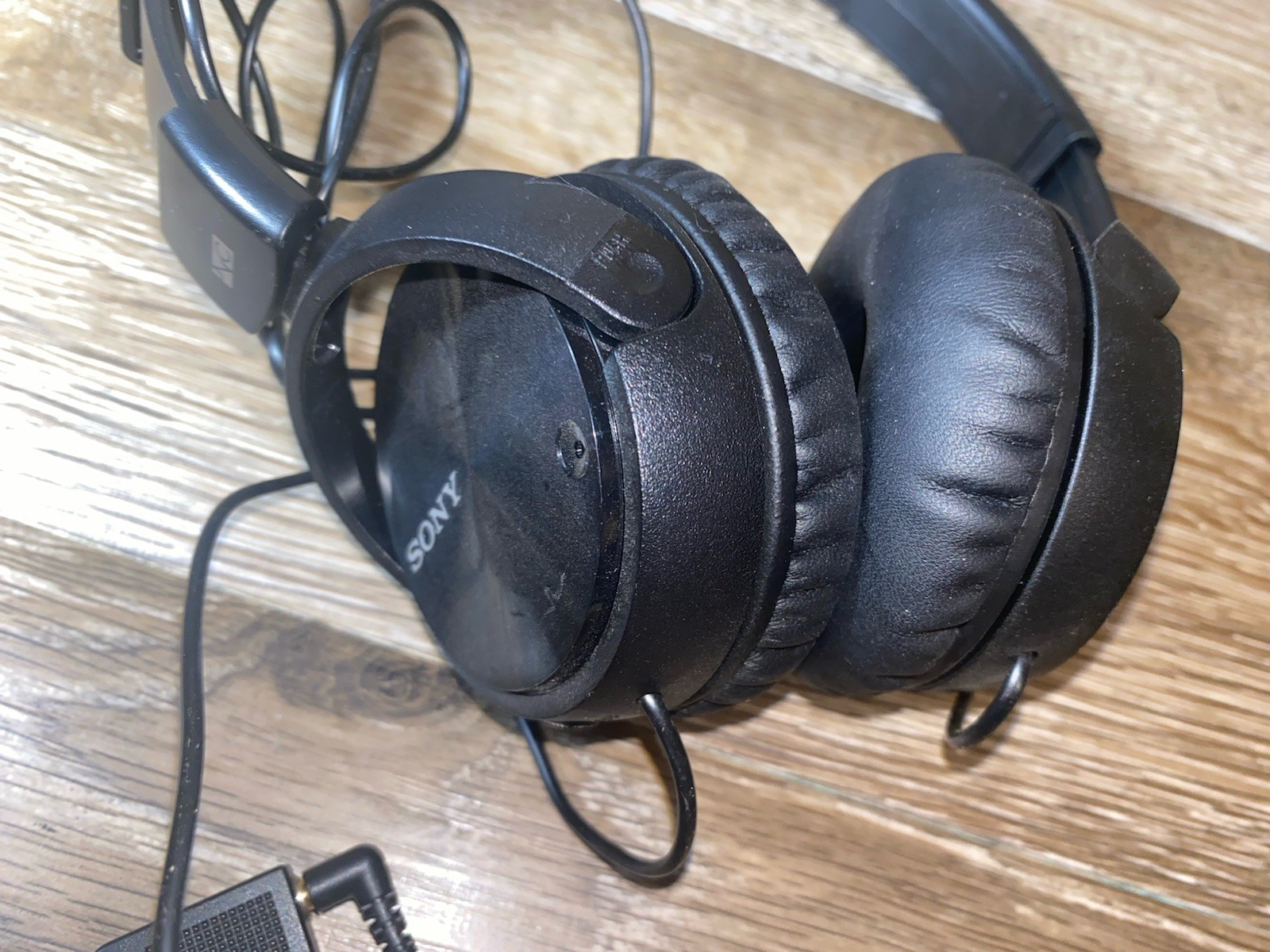 Sony MDR-ZX110NC Noise Cancelling Headphones MDRZX110NC Black On Ear Headphones