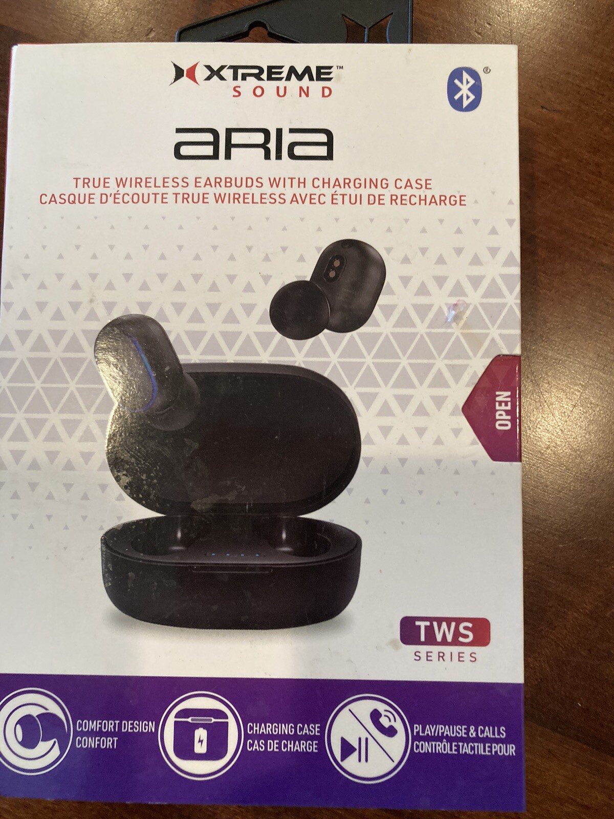 Xtreme Sound Aria /True Wireless Earbuds With Charging Case M/Blacj