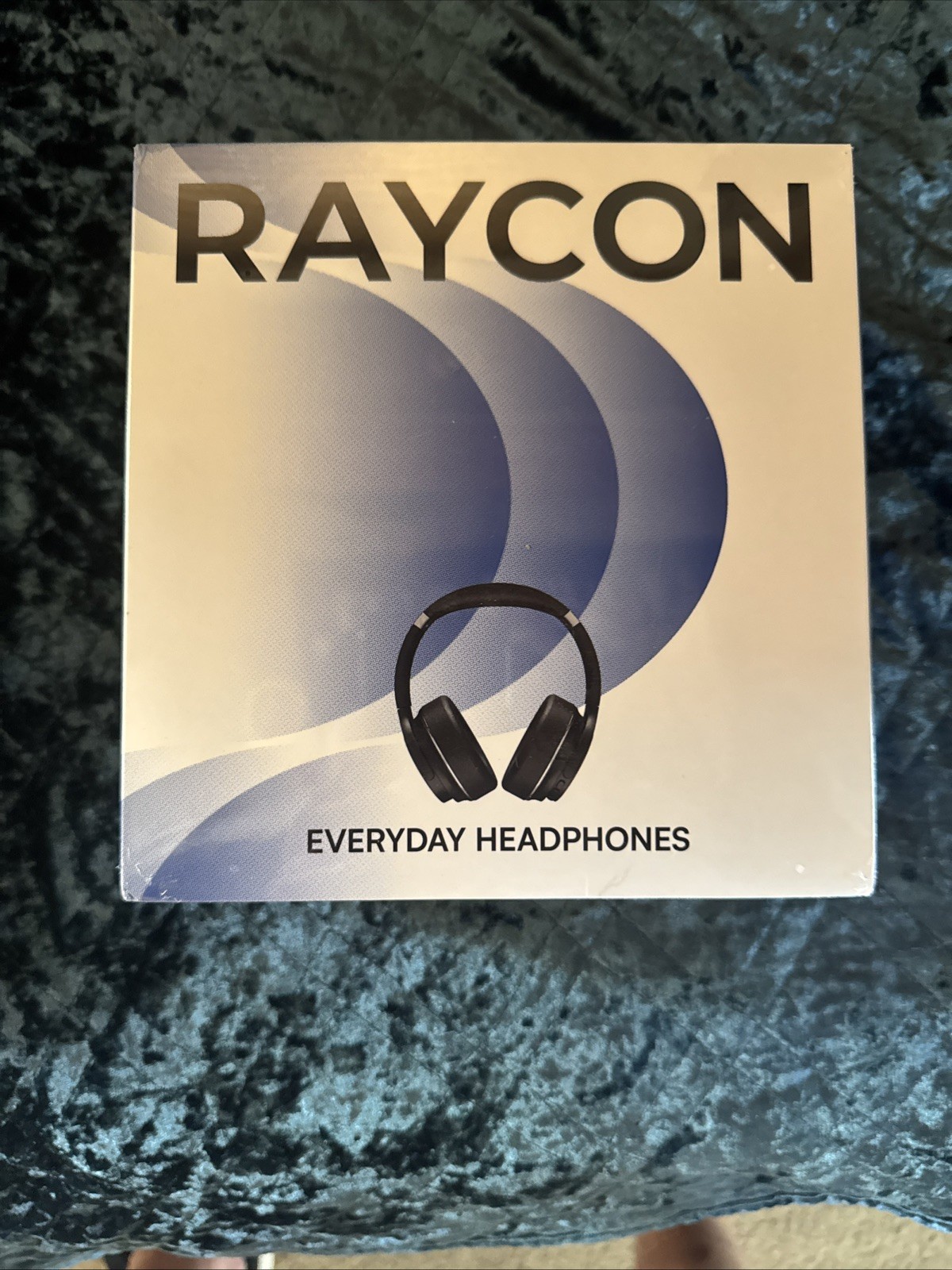 Raycon Everyday Headphones ANC Awareness Mode Black Headband Open Box