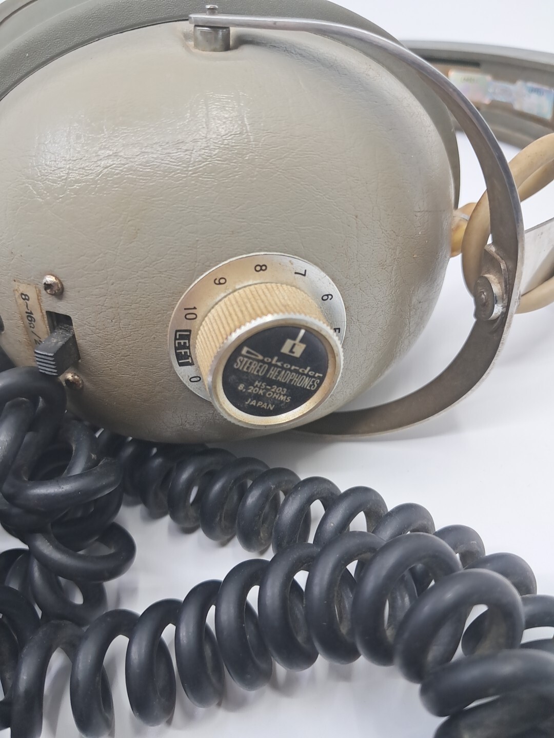 Dokorder HS-203 Studio Monitor Headphone Vintage Retro hi-fi Audio 8-16/20k Ohms