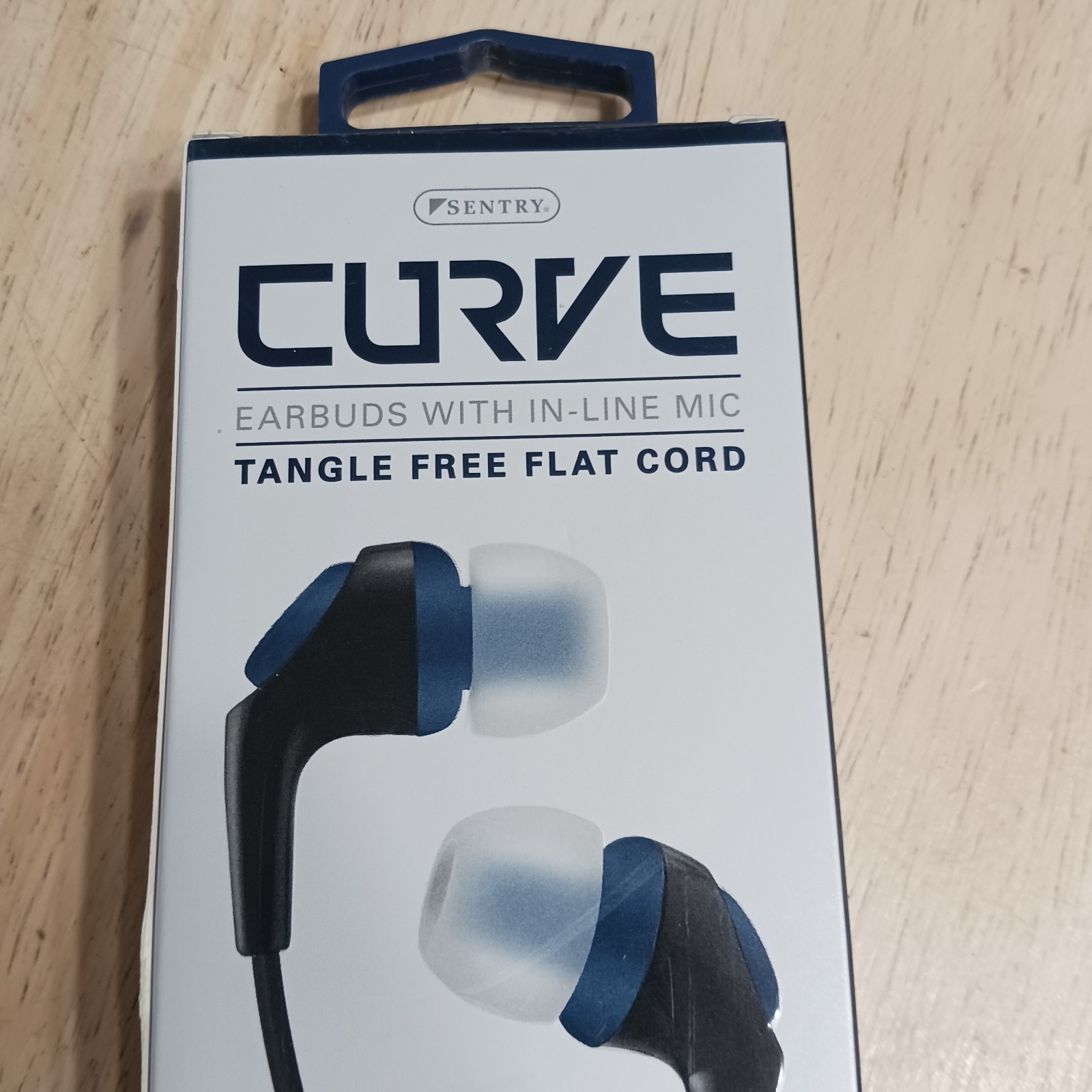 Curve Earbuds w/ In-Line Mic 3.5mm Tangle Free Flat Cord Multicolor Lot Of 11