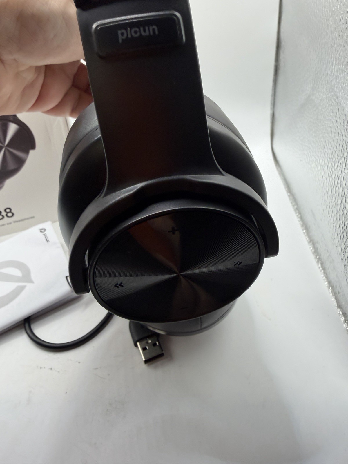 Headphones Picun B8 Bluetooth Headphones, 120H Playtime Wireless Bluetooth