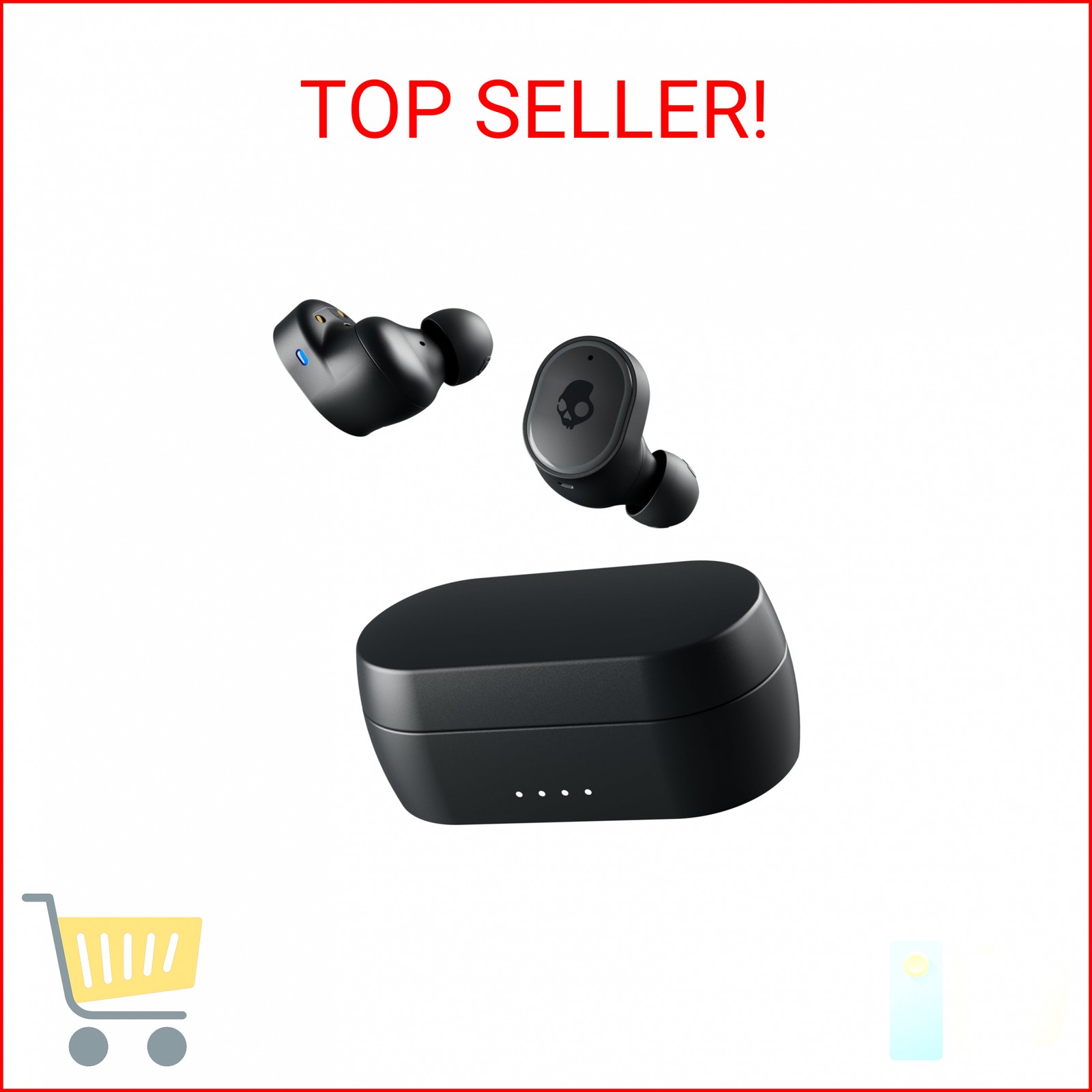 Skullcandy Sesh ANC XT Wireless Earbuds, Bluetooth Headphones, Noise Cancelling,