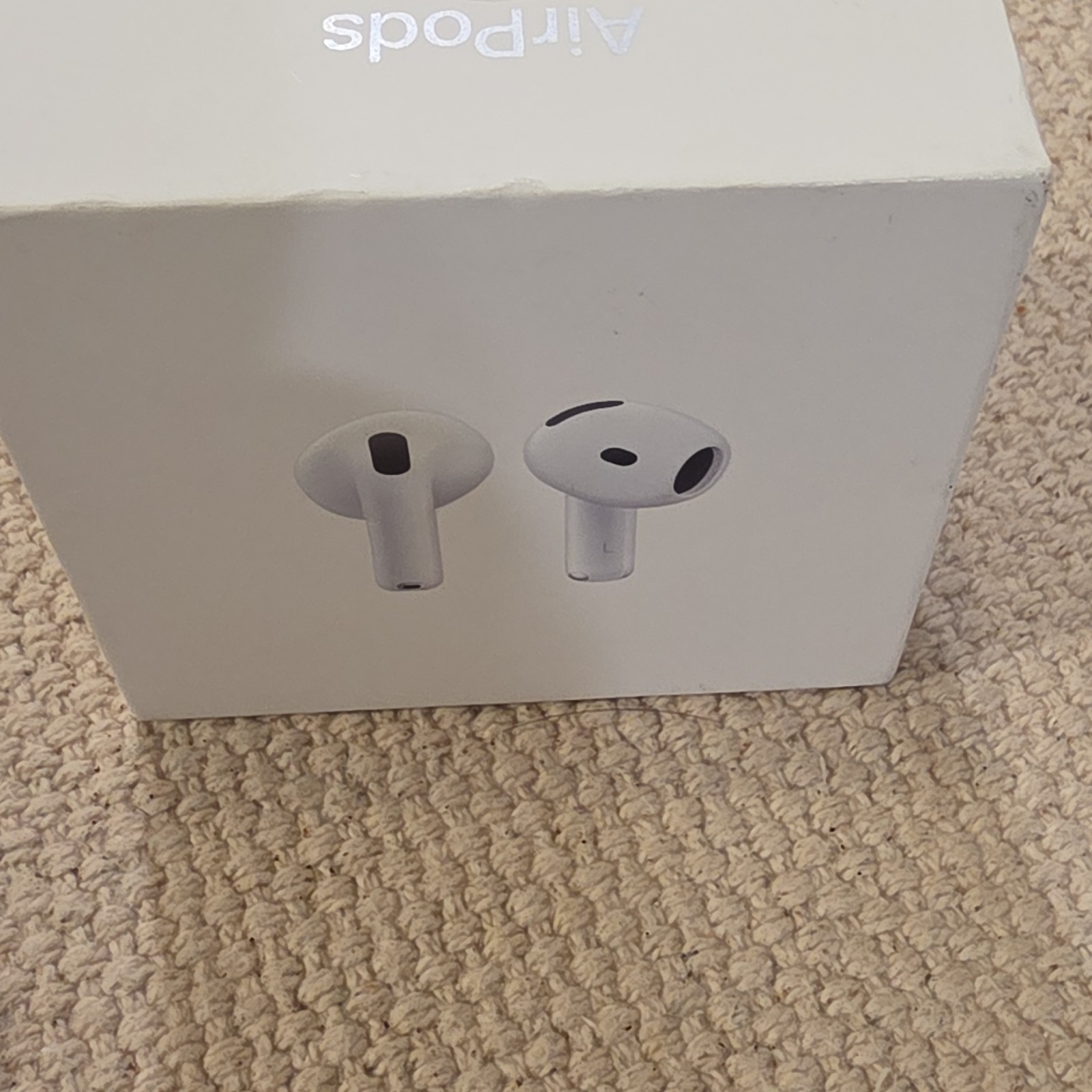Apple AirPods 4 Wireless Bluetooth In-Ear Earbuds Double White MXP63LL/A