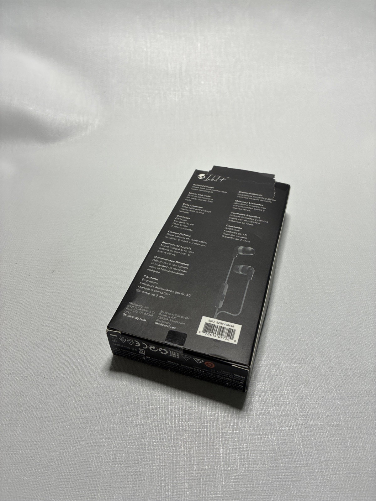 Skullcandy Ink’d Plus In-Ear Earbud – Black