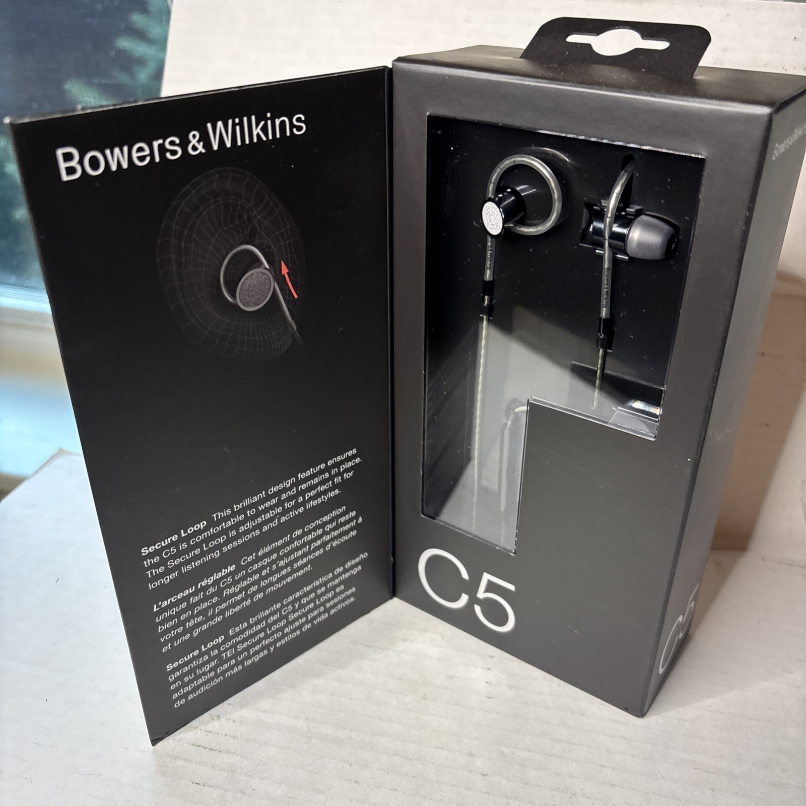 Bowers & Wilkins C5 Wired Earphones Brand New Sealed