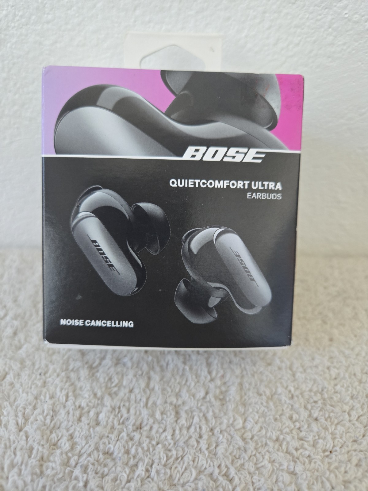 New Bose Quietcomfort Ultra 1st Gen In-Ear Wireless Bluetooth Earbuds Black NIB