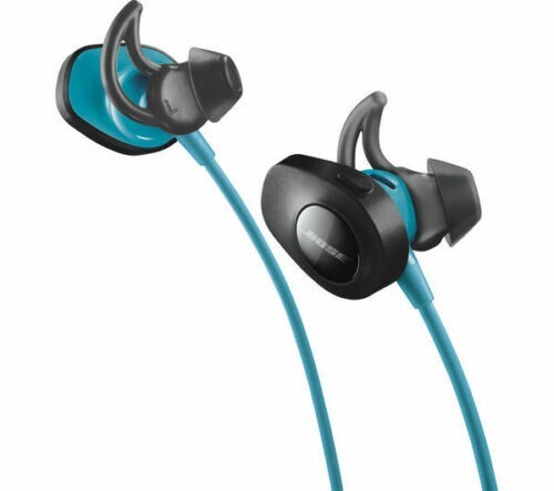 Bose SoundSport Wireless Bluetooth In Ear Headphones Earphones – Blue-Gift