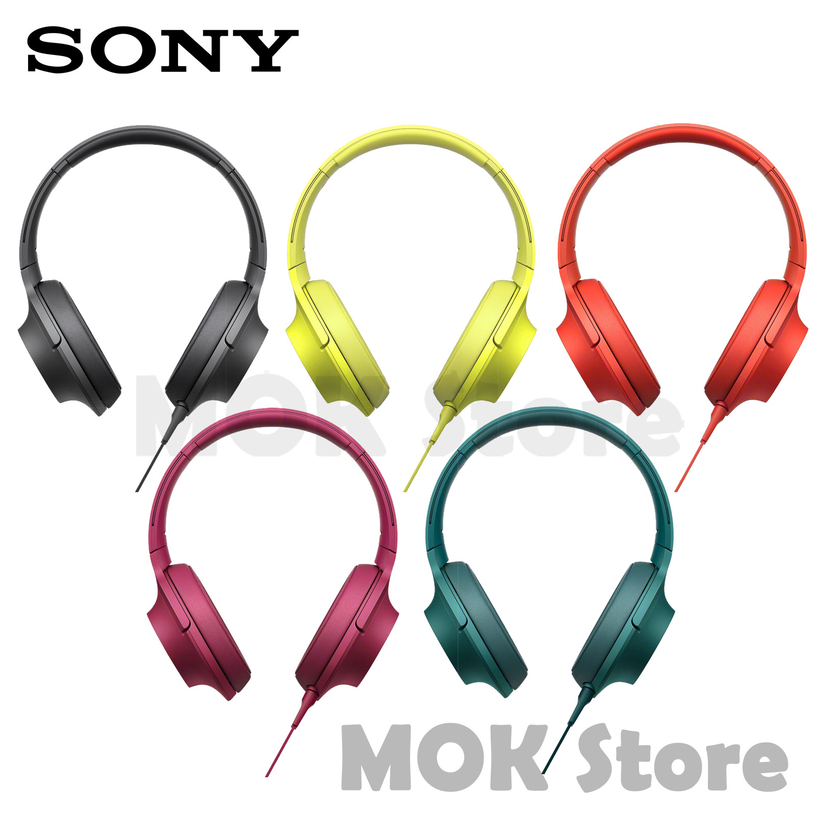 Sony h.ear on MDR-100AAP Headphones Hi-Res Audio Foldable