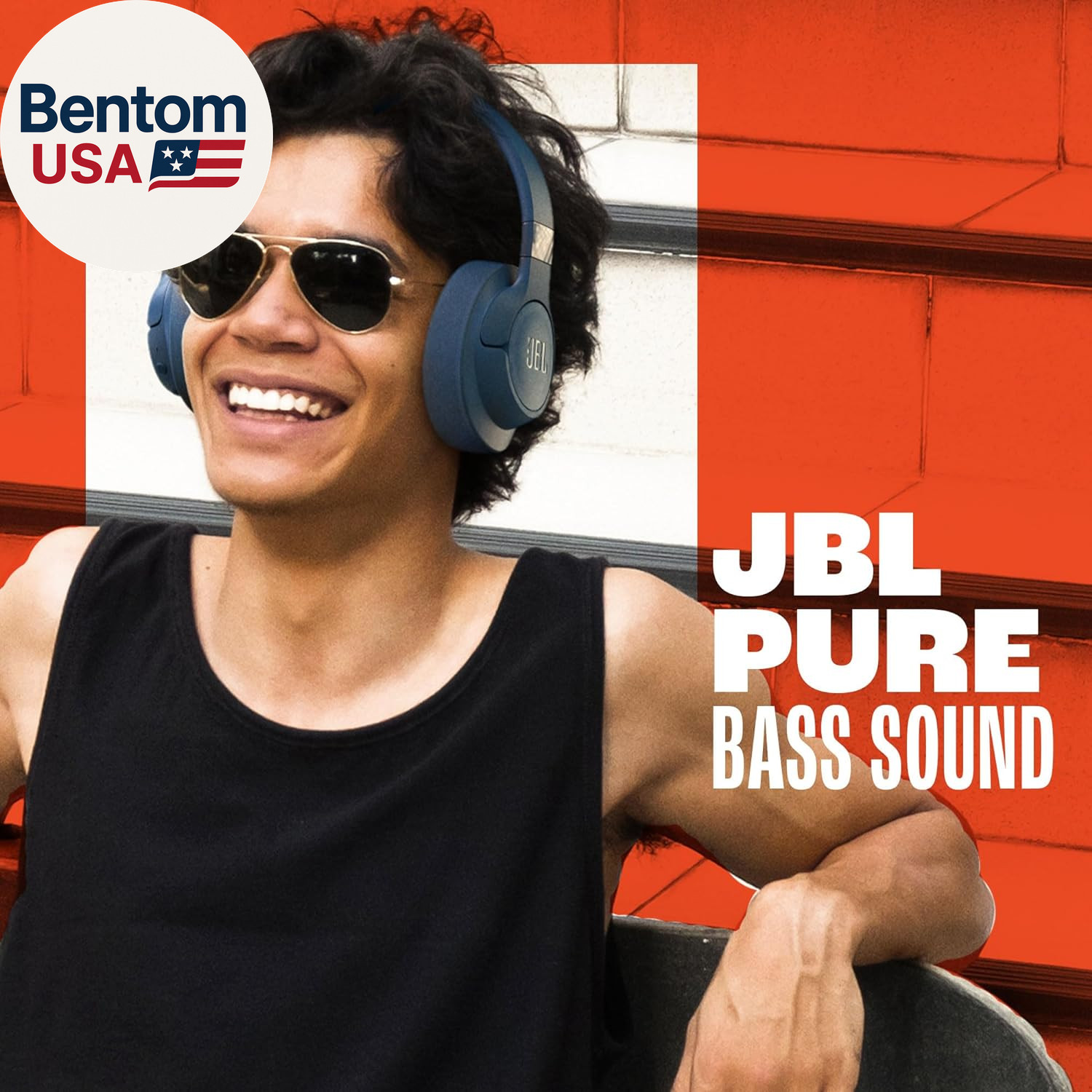 Tune 720BT – Wireless Over-Ear Headphones with Pure Bass Sound, Bluetooth 5.3,