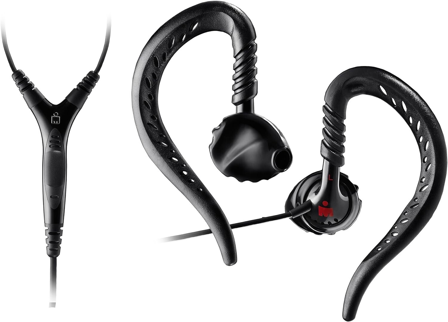 Yurbuds 10201 – Focus Pro Behind The Ear Sport Earphones w/ Gels & Pouch