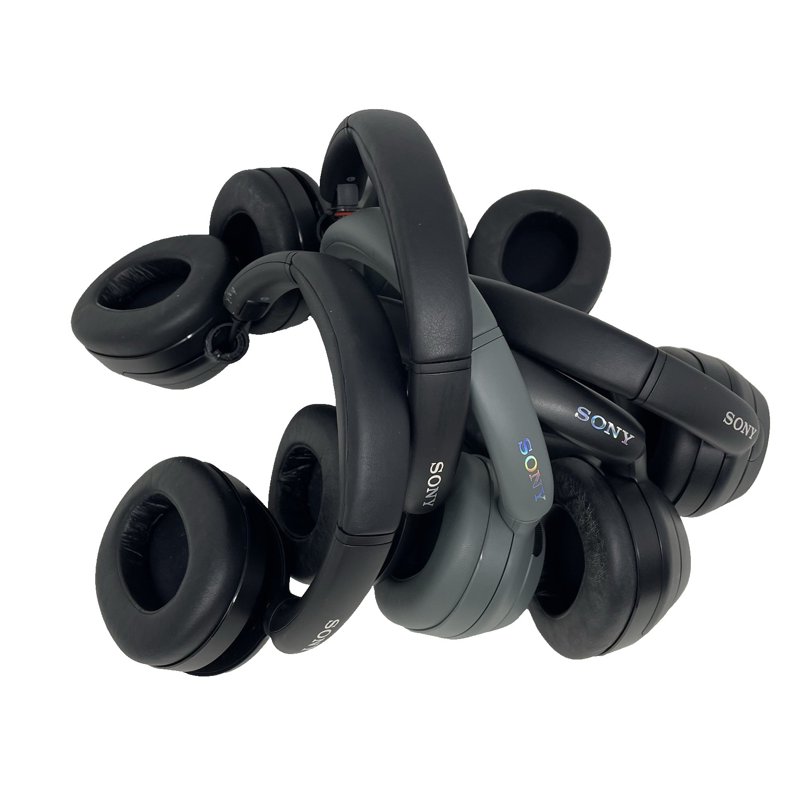 Lot Of 5 Sony ULT WEAR 900N YY2981 Wireless Noise Canceling Bluetooth For Parts